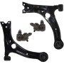 [US Warehouse] 4 in 1 Front Lower Ball Joint and Control Arm for 2003-2008 Toyota Corolla Matrix Pontiac Vibe